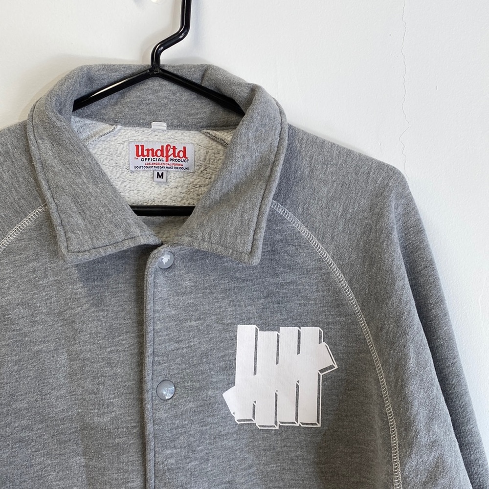 Undefeated Button Up Sweater